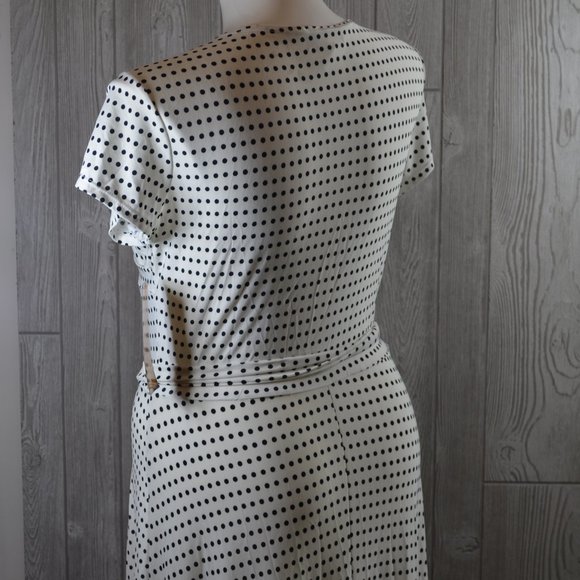 Ella Samani Polka Dot Maxi Dress PLUS SIZE - Picture 7 of 10